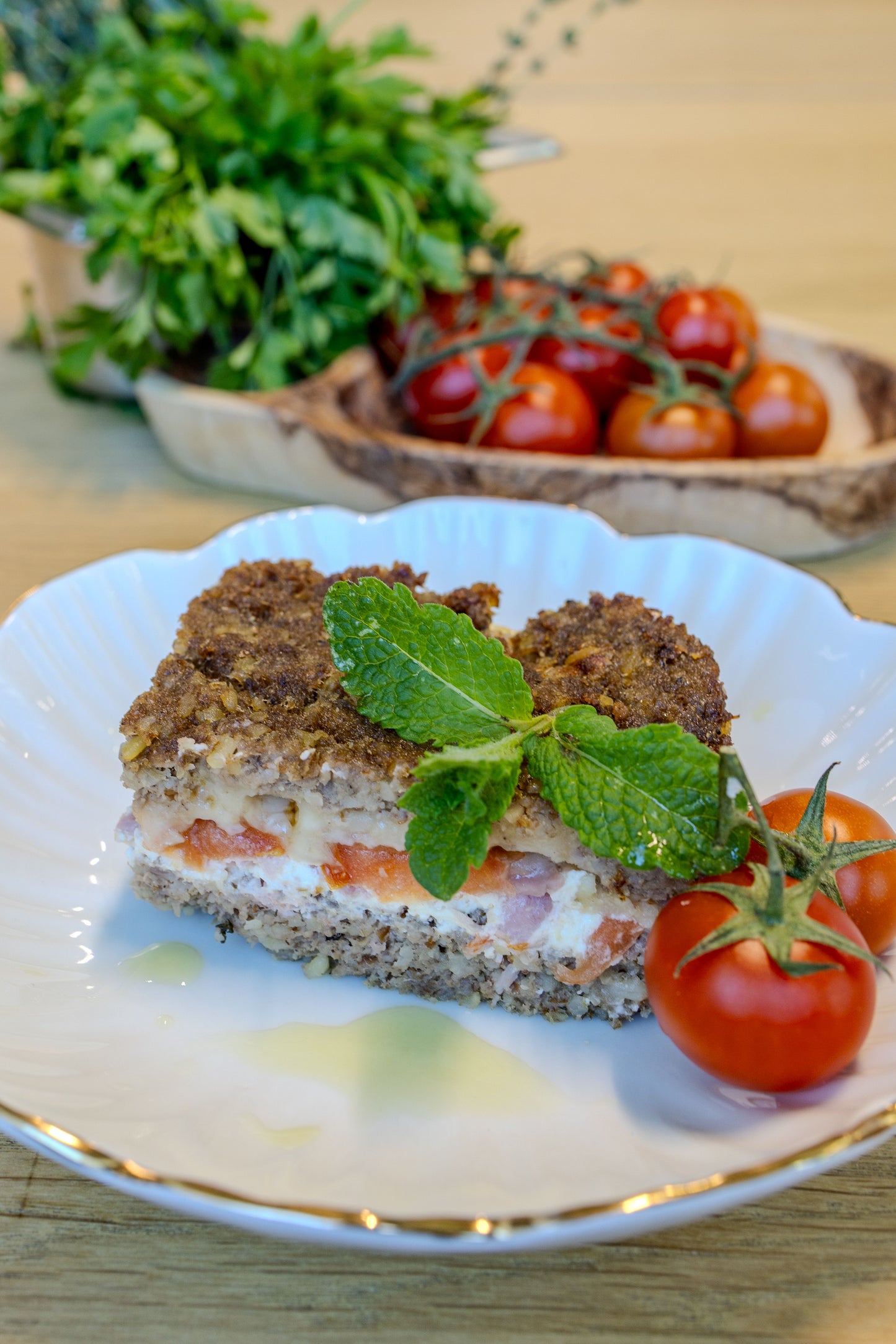 Ham & Cheese Baked Kibbeh - 650g