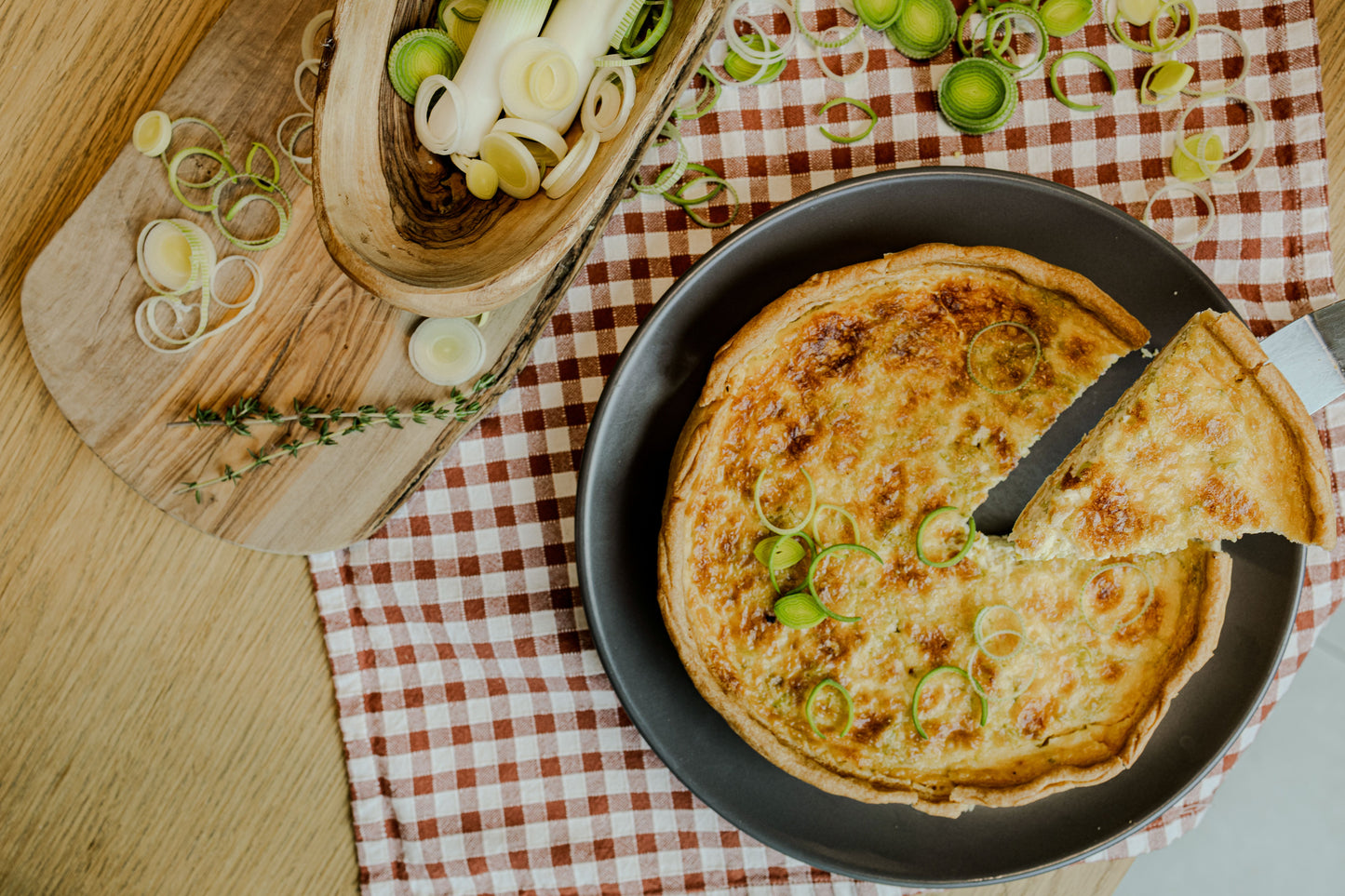 Leek Quiche - 20cm