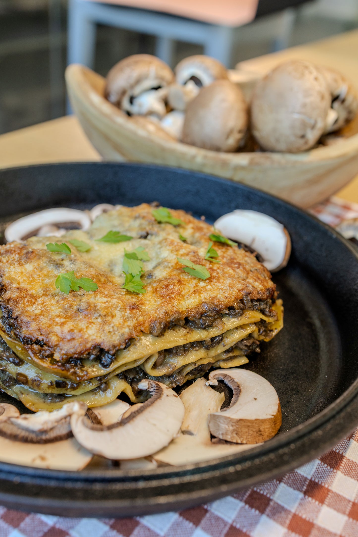 Creamy Mushroom and Ricotta Lasagna - 650g
