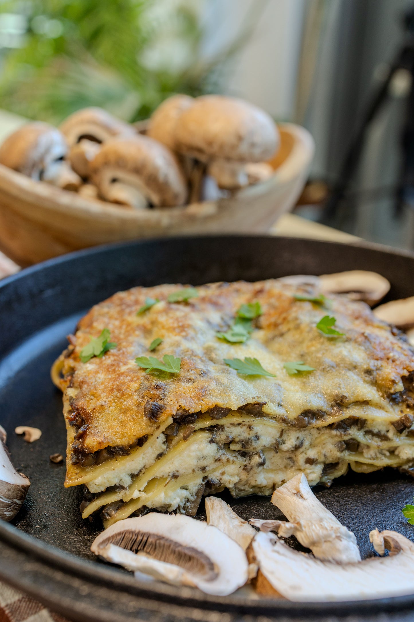Creamy Mushroom and Ricotta Lasagna - 650g