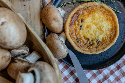 Mushroom Quiche - 10cm