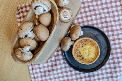 Mushroom Quiche - 10cm