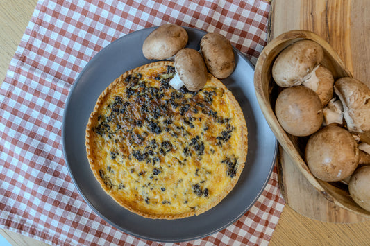 Mushroom Quiche - 20cm